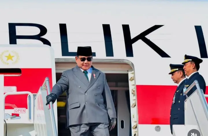 Tiba di Amman, Presiden Prabowo Lanjutkan Safari Diplomasi Timur Tengah