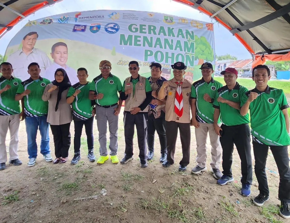 JarNas-PH dan GaMPI Tanam 1.500 Pohon Kelor di Hilir DAS Cibanten, Gubernur Banten Hadir Beri Dukungan