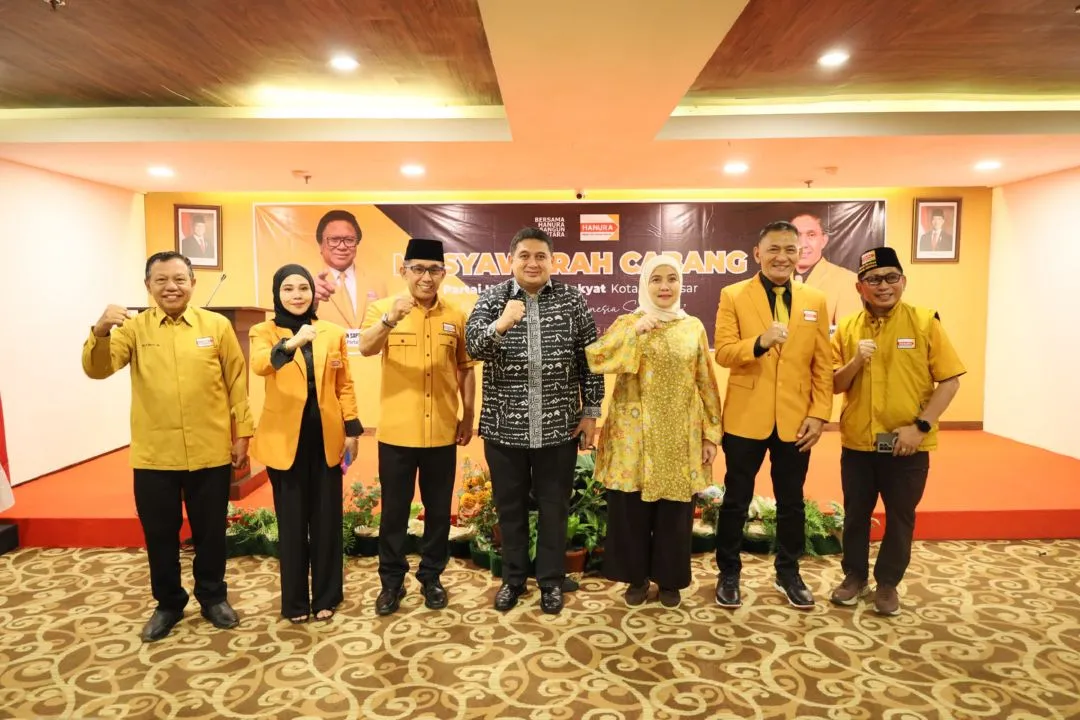 Andi Irmawati Sila Terpilih Pimpin Hanura Makassar, Munafri–Aliyah Tekankan Kolaborasi Lintas Partai