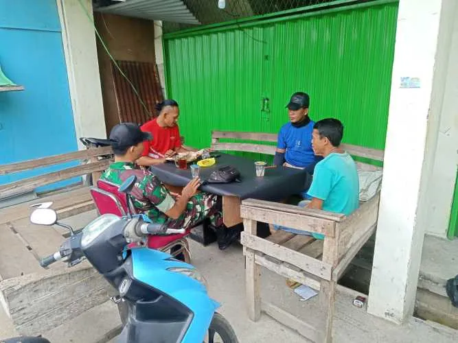 Babinsa di Tembilahan Hulu Gelar Rembuk Sosial Terpadu, Tampung Aspirasi dan Bahas Masalah Sosial Warga