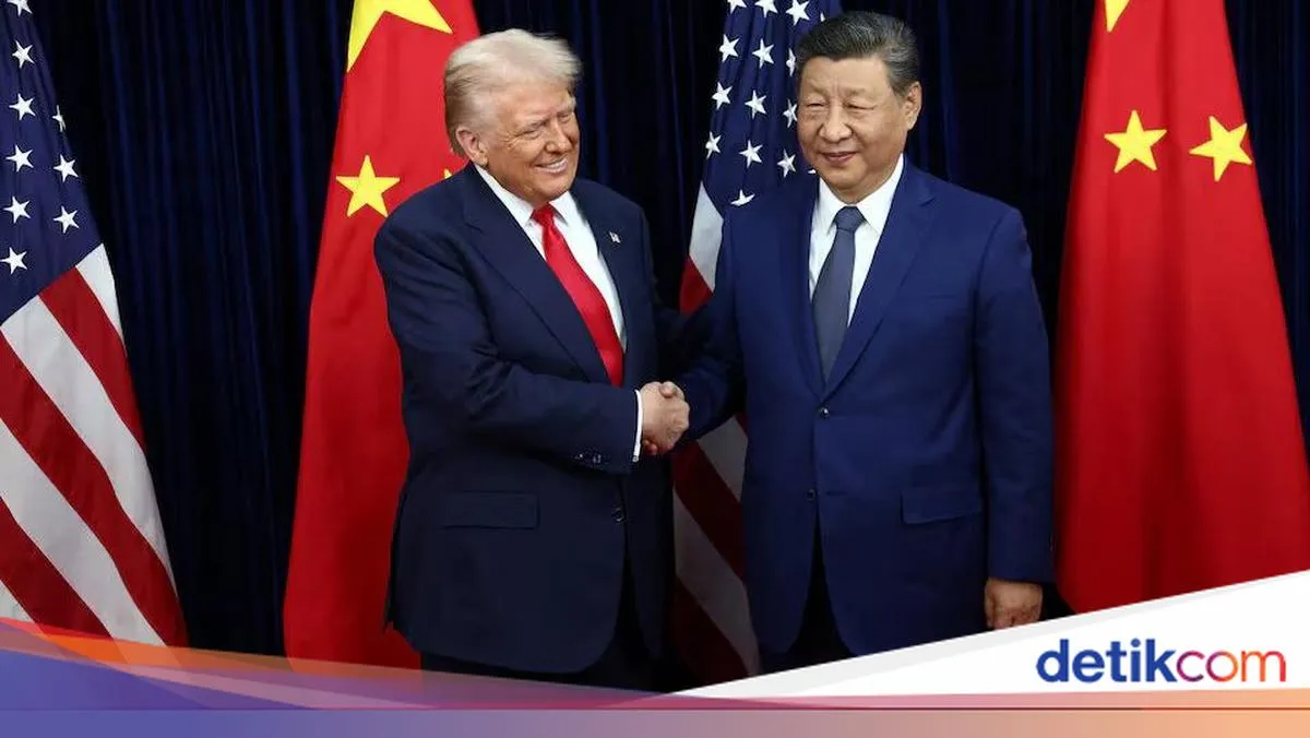 AS dan China Sepakati Pemangkasan Tarif Usai Pertemuan Trump-Xi di Busan