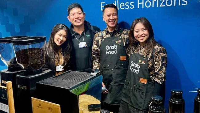 Grab Ajak UMKM Kopi Asal Medan Tampil di WEF 2026 Davos