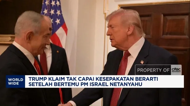 Pertemuan Trump dan Netanyahu Soroti Upaya Diplomasi Israel-AS yang Belum Membuahkan Hasil