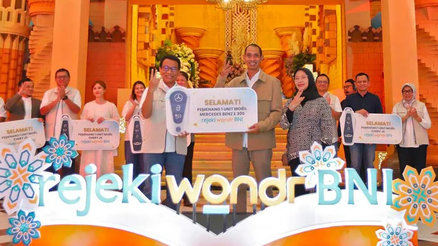 BNI Serahkan Hadiah Undian Rejeki wondr Tahap II, dari Mercedes Benz hingga Ratusan Gadget