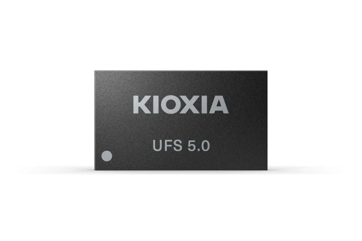 Kioxia Kirim Sampel Evaluasi Flash Memory Tertanam UFS 5.0 untuk Perangkat Seluler Generasi Berikutnya