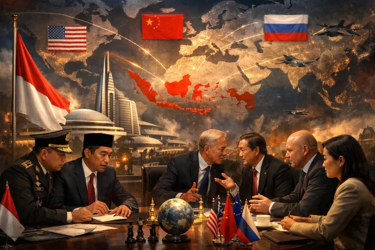 Politik Dalam Negeri dan Geopolitik Global 2026: Ujian Stabilitas, Diplomasi, dan Ketahanan Indonesia