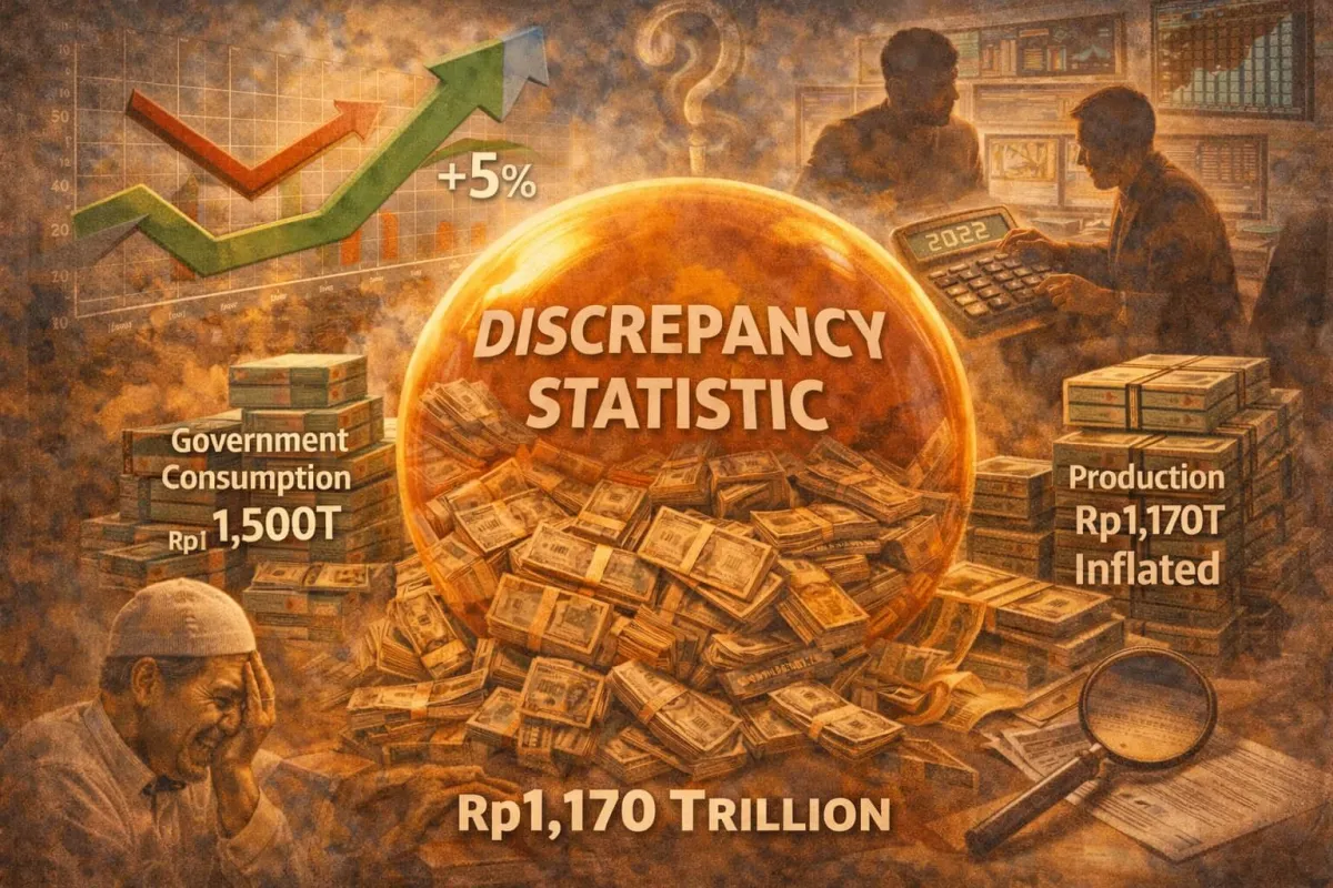 Diskrepansi Statistik 2022–2023 Disorot, Penulis Pertanyakan Akurasi Pertumbuhan Ekonomi Riil