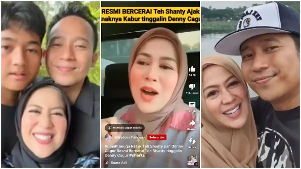 Shanty Denny Bantah Isu Cerai dengan Denny Cagur: Rumah Tangga Baik-baik Saja