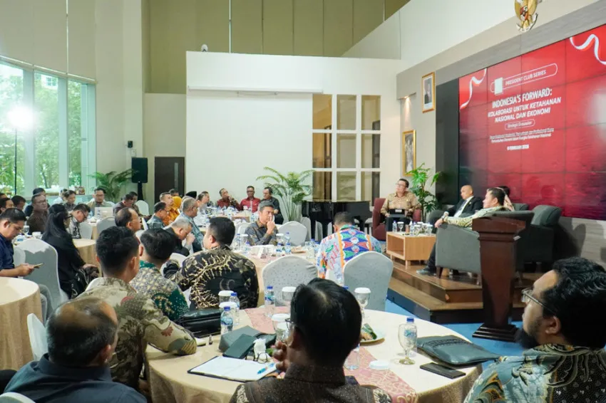 Diskusi President Club: Target Pertumbuhan Ekonomi 8% Dinilai Bisa Dicapai dengan Konsolidasi dan Koordinasi Kebijakan
