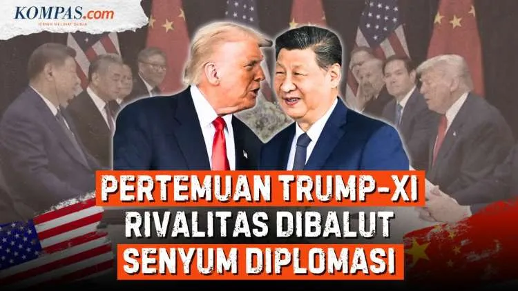 Trump dan Xi Jinping Tampil Akrab di Busan, Memicu Sorotan soal Meredanya Perang Dagang