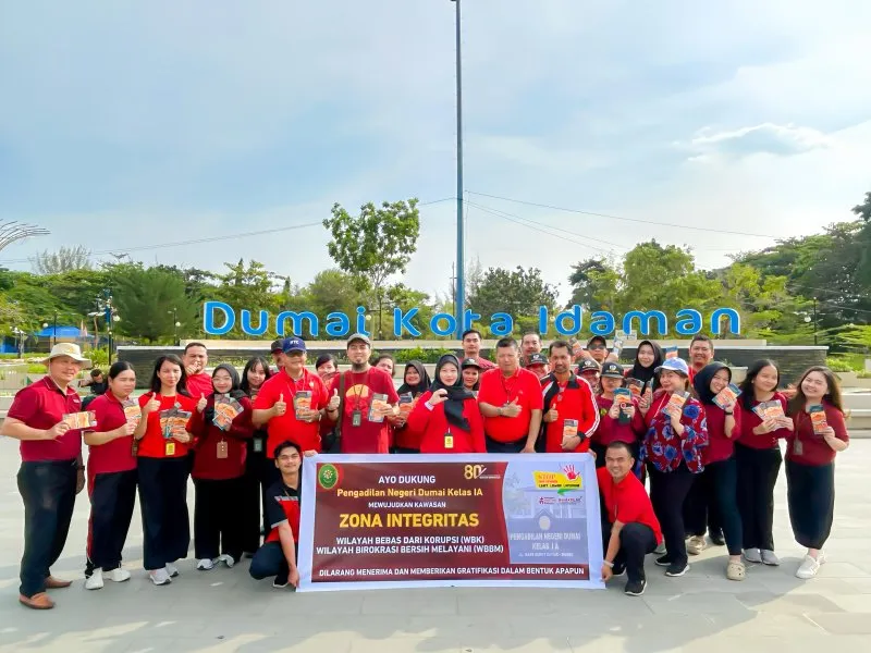 PN Dumai Gelar Public Campaign di Ruang Publik, Sosialisasikan Inovasi Layanan Peradilan