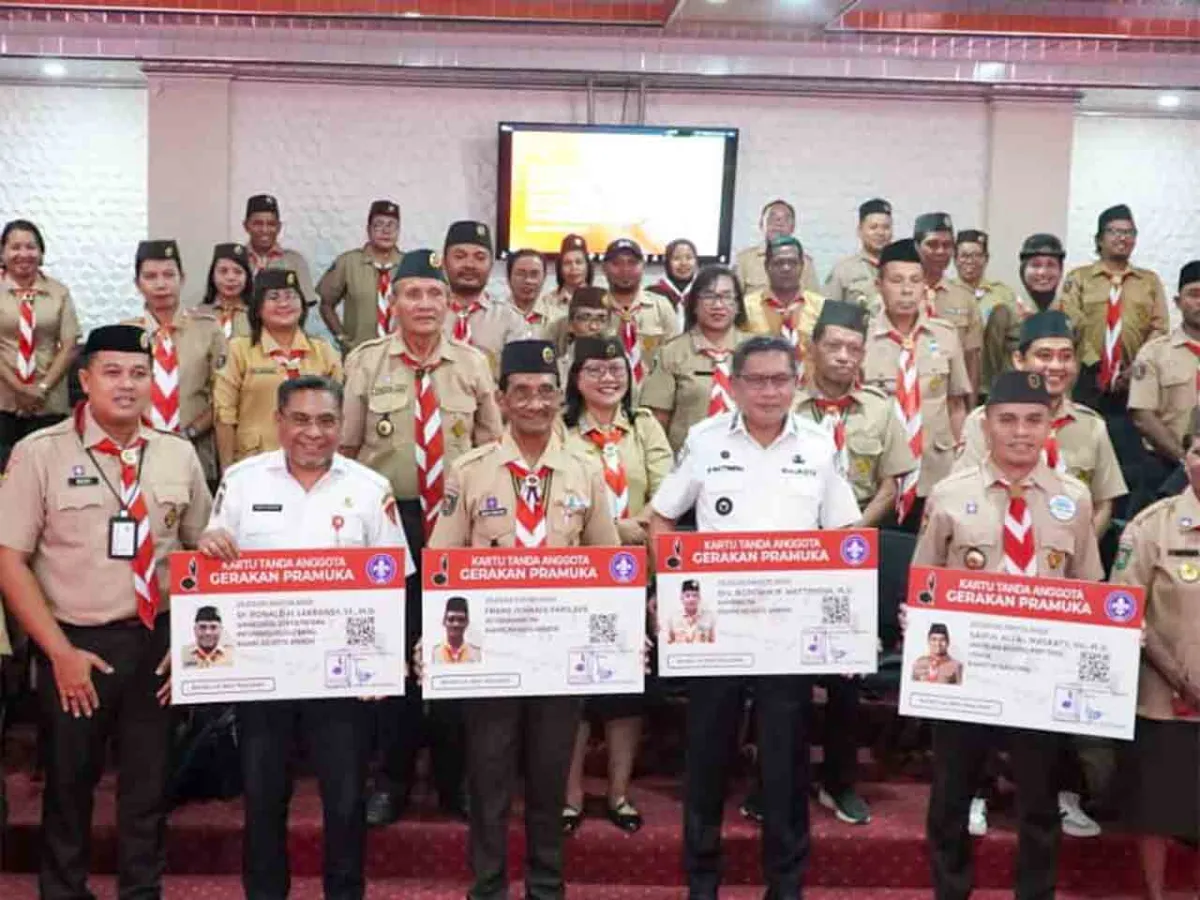 Sosialisasi KTA Pramuka Nasional dan Bimtek Aplikasi ‘Ayo Pramuka’ Digelar di Ambon