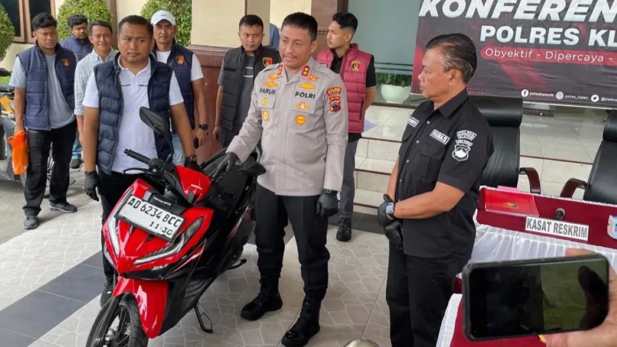 Berkenalan Lewat Aplikasi Daring, Pria di Klaten Diduga Gelapkan Motor Teman Kencan
