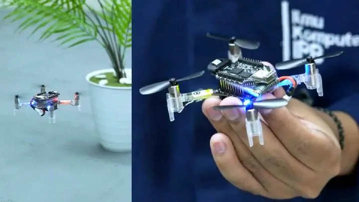 Dosen IPB Kembangkan Swarm Drone Berbasis AI untuk Pemantauan Pertanian Dalam Ruangan