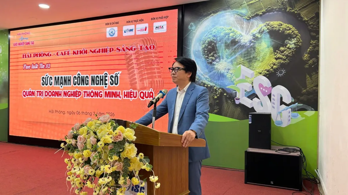 Hai Phong Gelar Creative Startup Cafe Kedua, Bahas Tren Teknologi Global dan Manajemen Bisnis Digital