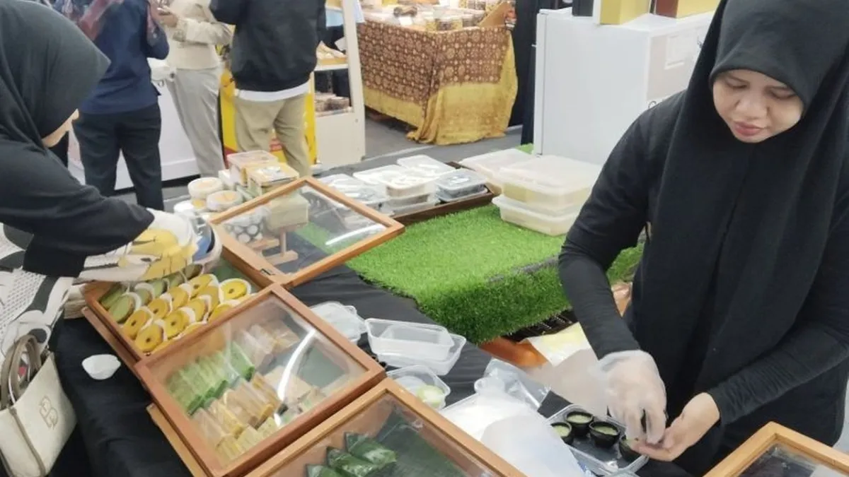 Kue Tradisional Palembang Ramai Diburu di Pekan Wirausaha Sriwijaya 2026