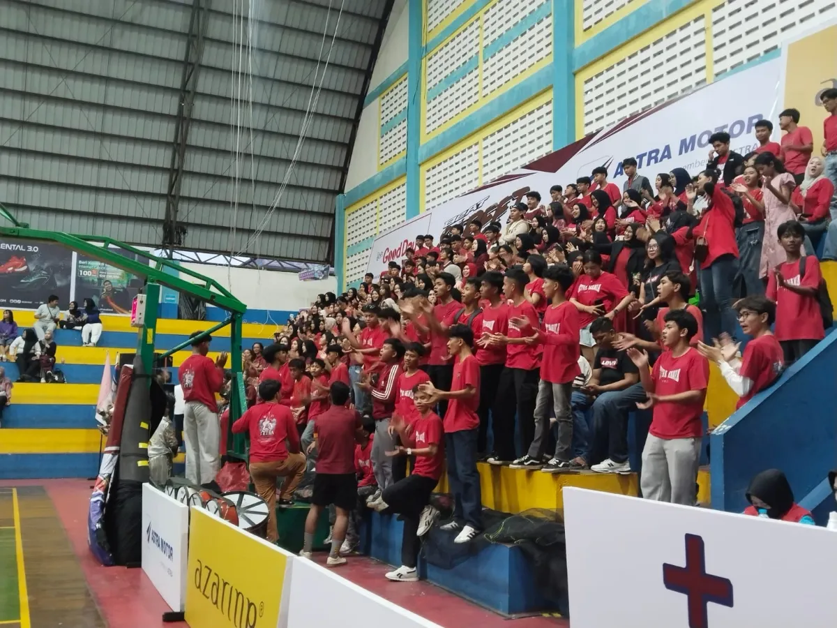 Tetra Mania Penuhi Tribun GOR Perbasi pada Hari Ketiga DBL Pontianak 2026