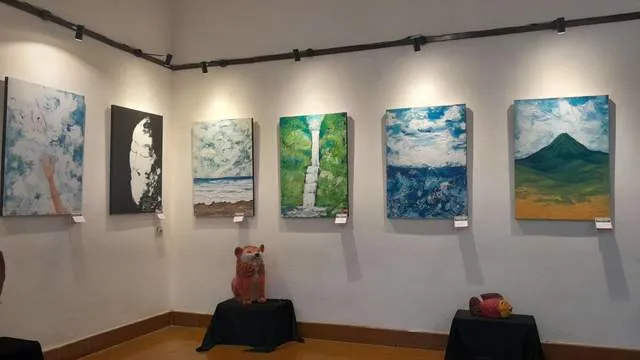 Pameran Tunggal “Walking in Grace”, Chune Tampilkan 23 Lukisan Bertema Syukur dan Kegembiraan