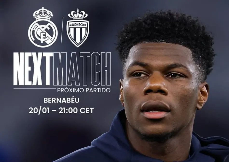 Jadwal Liga Champions: Real Madrid vs AS Monaco di Bernabéu, Kick-off 03.00 WIB