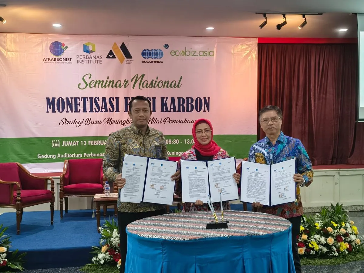 Atkarbonist Jalin Kerja Sama dengan Sucofindo dan DMB Global untuk Pengembangan Ekonomi Karbon