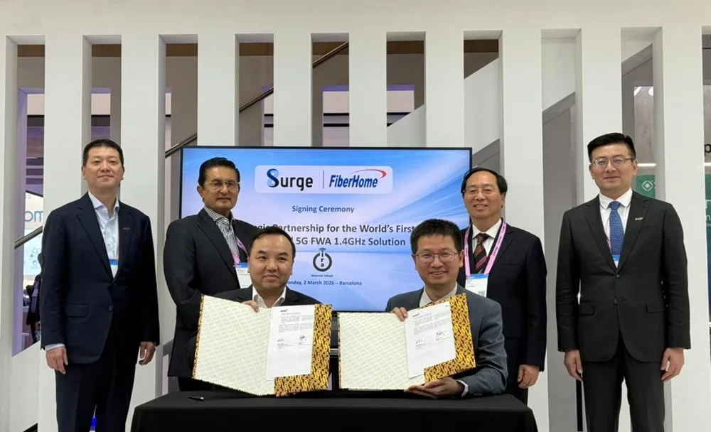 WIFI dan FiberHome Teken Kerja Sama Hadirkan Solusi 5G FWA 1,4 GHz Komersial Pertama di Dunia