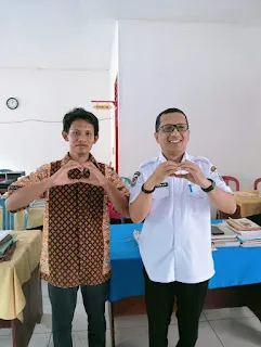 Kadiskominfo Sulbar Tinjau Pemanfaatan Internet Sulbar Digital di SMA Negeri 1 Tabulahan