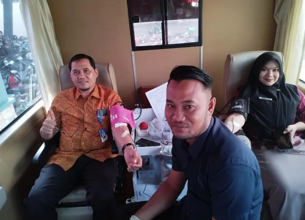 Bekerja Sama dengan PMI, Amil Baitul Mal Aceh Himpun 208 Kantong Darah Sepanjang 2025