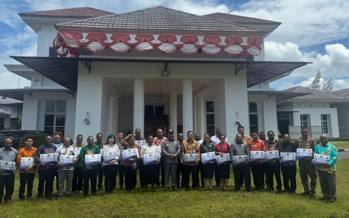 Bupati Yahukimo Serahkan DPA di Rumah Negara, Tekankan Transparansi dan Percepatan Program OPD