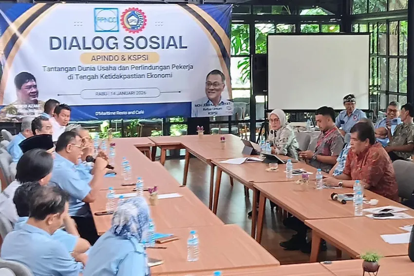 Dialog APINDO-KSPSI: Lima Modal Dinilai Kunci Penguatan Ekonomi Domestik