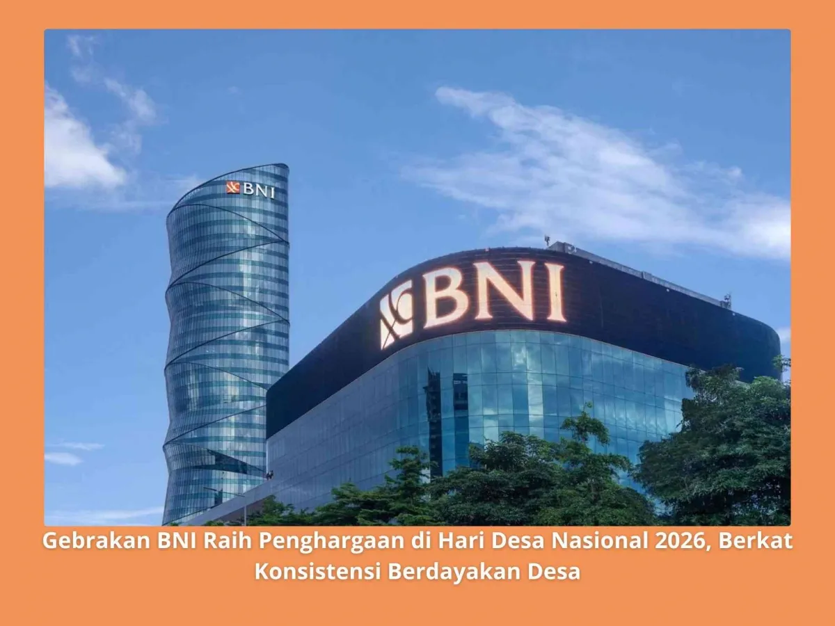 BNI Terima Penghargaan Kemendes PDT pada Puncak Hari Desa Nasional 2026 di Boyolali