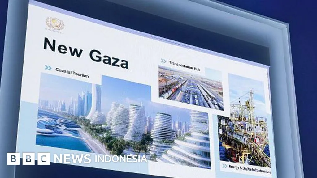 AS Paparkan Rencana Bangun "Gaza Baru" dengan Pencakar Langit, Pelabuhan, dan Bandara