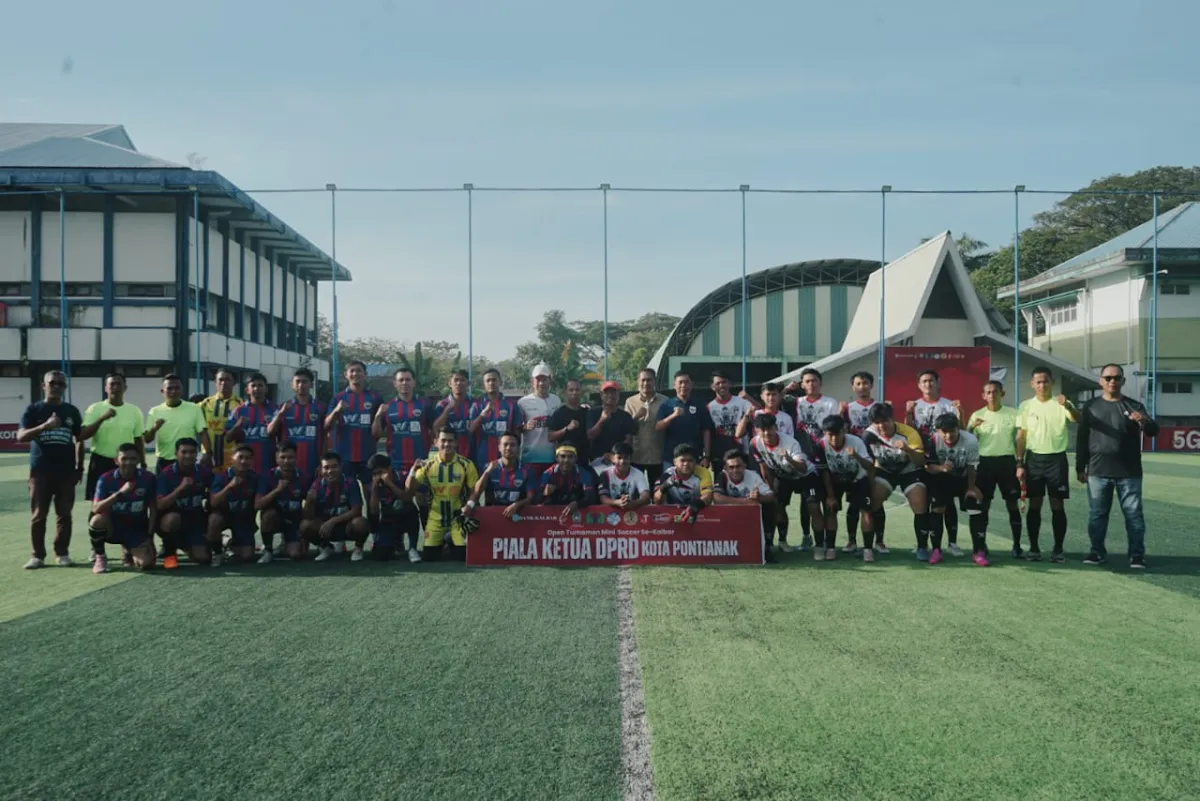 Turnamen Mini Soccer Piala Ketua DPRD Pontianak Digelar, Libatkan 32 Tim dan Dorong Perputaran Ekonomi