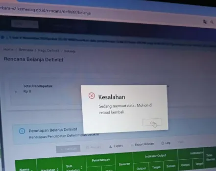 Ratusan Operator BOS Madrasah di Bojonegoro Keluhkan Gangguan Aplikasi ERKAM Jelang Tenggat Pengajuan