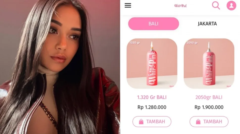 Whip Pink Gas Jadi Perbincangan Usai Kabar Kematian Lula Lahfah, Ini Fungsi dan Isu yang Beredar