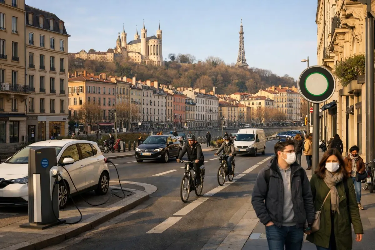 Lyon Perluas Zona Rendah Emisi untuk Tekan Polusi Udara, Picu Perdebatan Biaya dan Manfaat