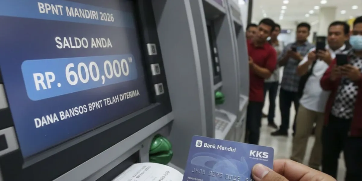 Viral Klaim BPNT 2026 Rp600 Ribu Cair di KKS Mandiri per 6 Februari, Ini Hasil Pengecekan