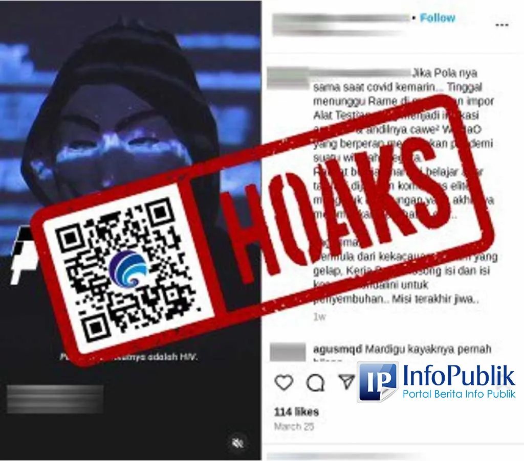 Cek Fakta: Klaim HIV Akan Menggantikan COVID-19 sebagai Pandemi Berikutnya Disebut Hoaks