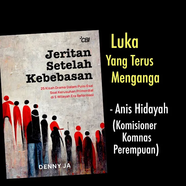 Puisi Esai Denny JA Angkat Luka Pelanggaran HAM dan Sunyi Korban Mei 1998