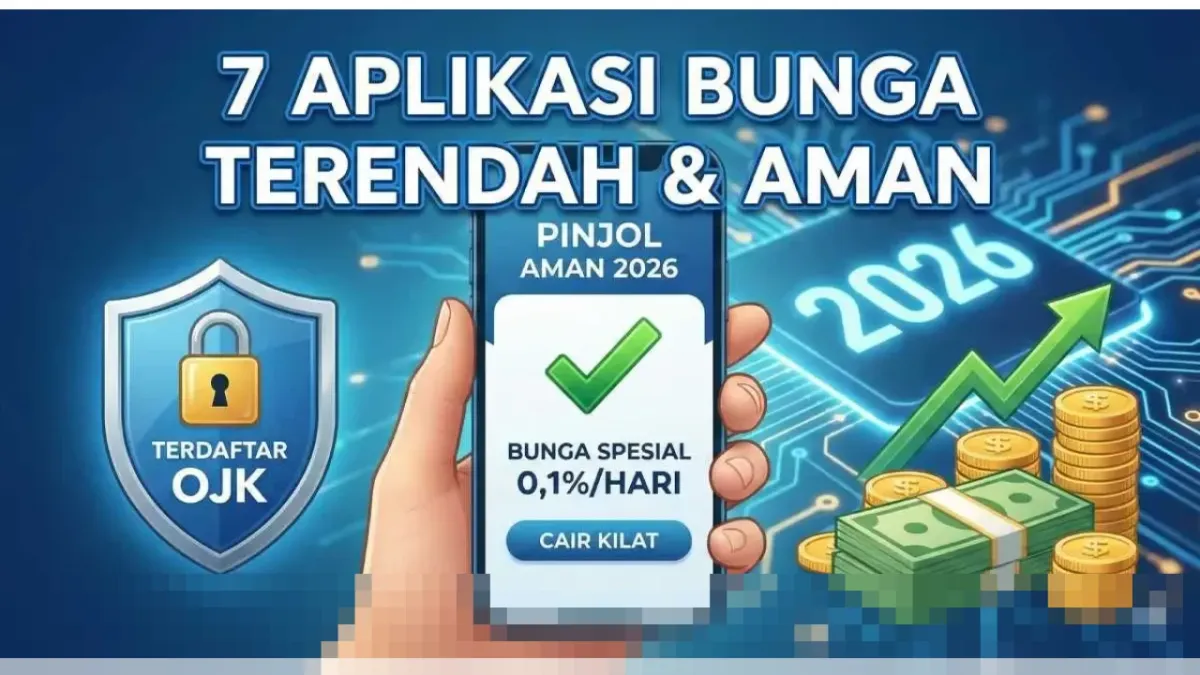 Daftar 7 Aplikasi Pinjol Bunga Rendah Terdaftar OJK 2026 dan Tips Meminjam dengan Aman