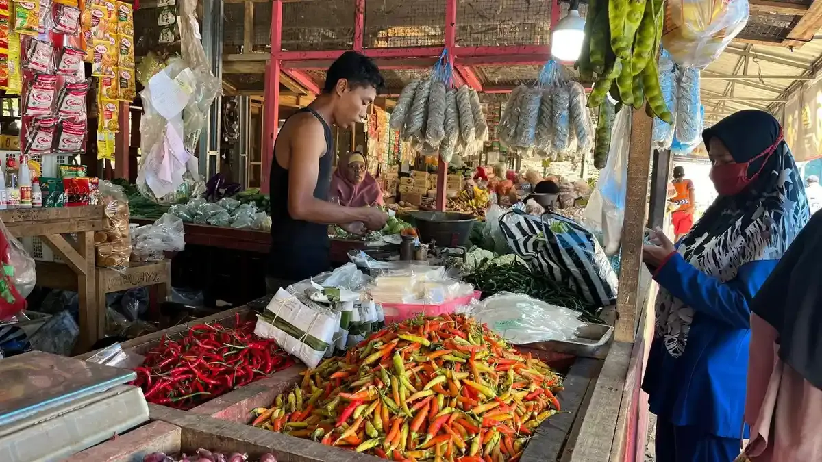 Jelang Ramadan, Harga Bumbu Dapur di Pasar Kroya Cilacap Naik, Cabai Rawit Merah Capai Rp80 Ribu per Kg