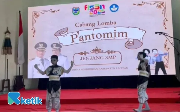 220 Siswa SMP se-Kabupaten Pacitan Tampilkan Bakat Seni dan Sastra di FLS3N 2025