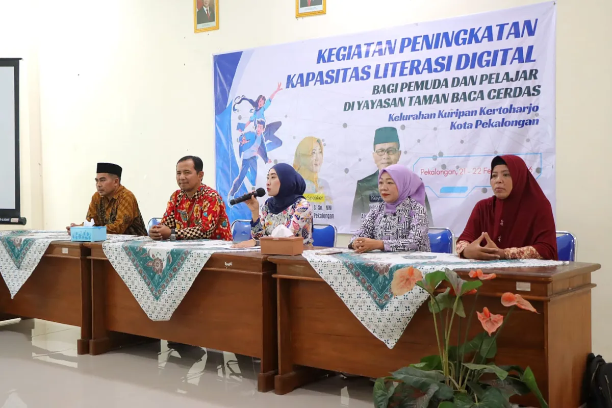 Dinarpus dan TBM Cerdas Kuripan Kertoharjo Gelar Pelatihan Literasi Digital, Luncurkan Aplikasi Pandawa