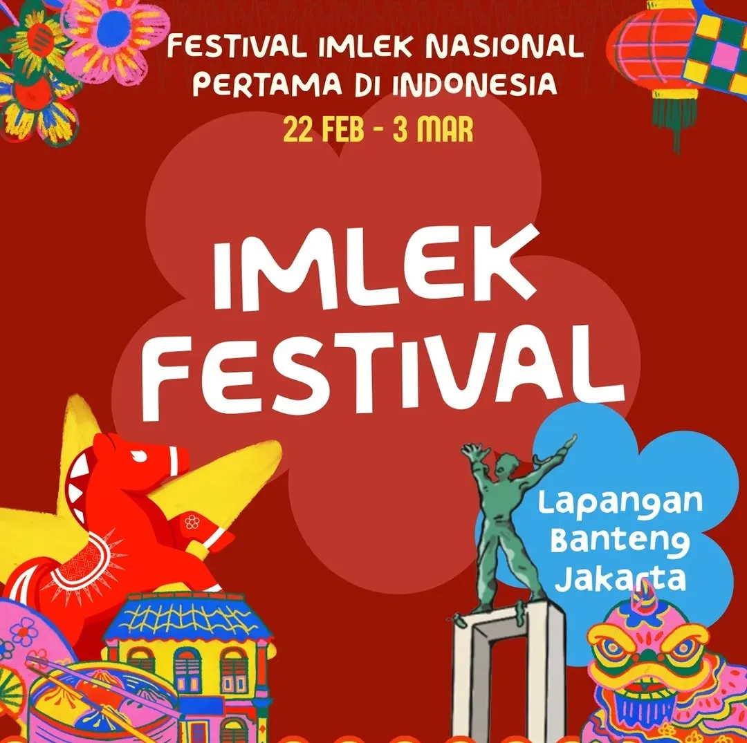 Wamen Ekonomi Kreatif: Imlek Festival 2577 di Lapangan Banteng Jadi Panggung Diplomasi Budaya Indonesia–Korea