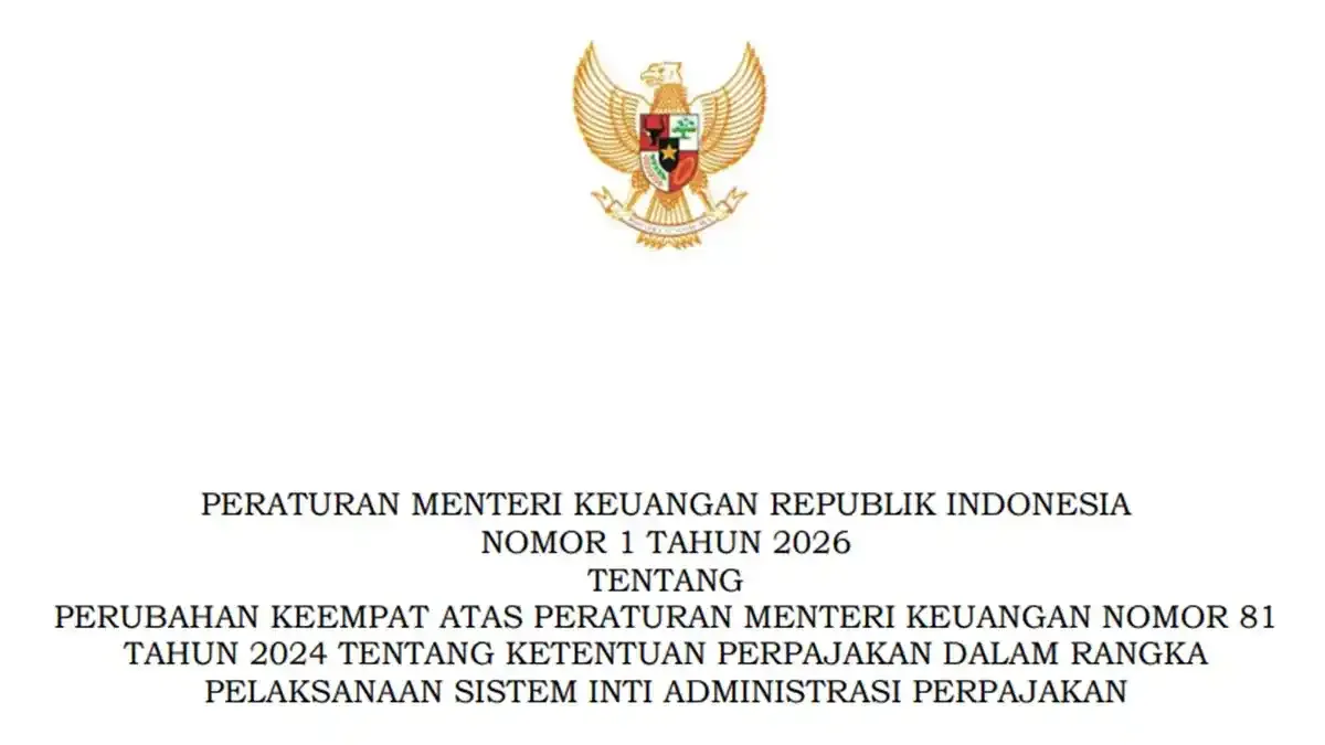 Menkeu Terbitkan PMK 1/2026, Atur Ulang Ketentuan Nilai Buku untuk Restrukturisasi BUMN