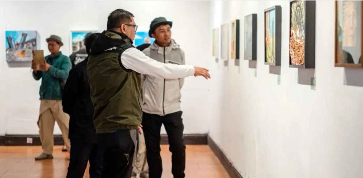 Pondok Seni Batu Gelar Pameran “Garis Hijau”, Ajak Publik Berdialog soal Dampak Pembangunan terhadap Lingkungan