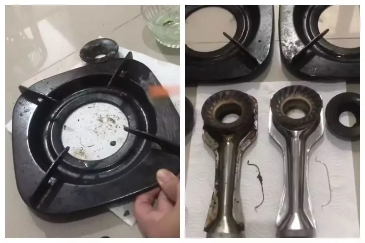 Trik Membersihkan Kerak Membandel di Kompor Gas dengan Baking Soda