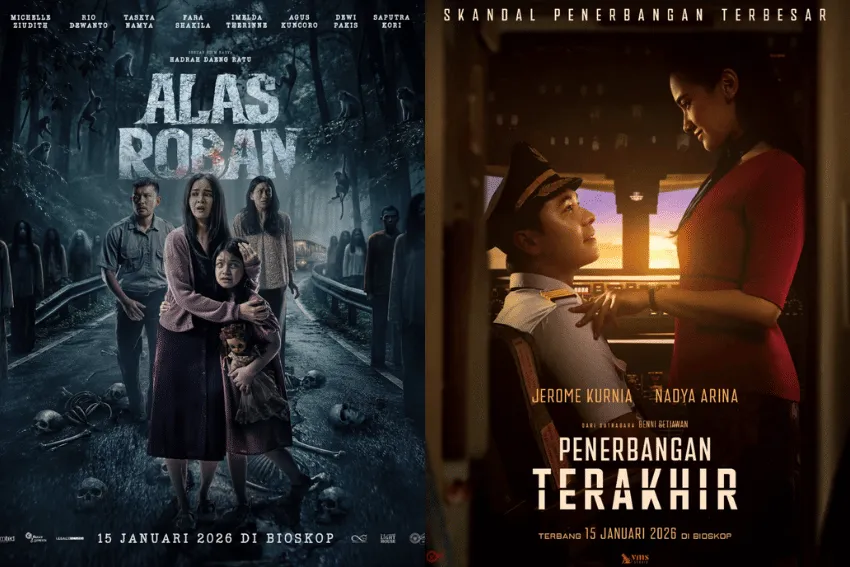 Box Office Indonesia 12–18 Januari 2026: "Alas Roban" Puncaki Perolehan Penonton