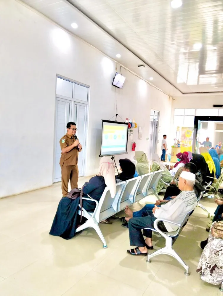RSUTP Gelar Edukasi Pola Makan Sehat untuk Pasien Diabetes di Poli Penyakit Dalam