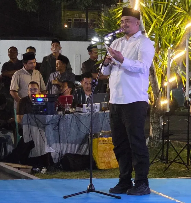 Bobby Nasution Resmikan Internet Gratis di Ruang Publik 8 Kota di Sumut, Singgung Layar Daring Pemko Medan yang Gelap