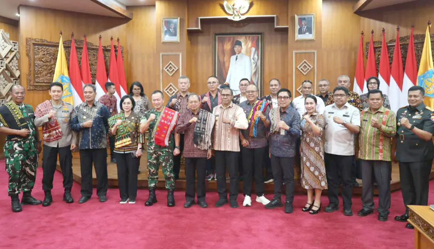 Pemprov Bali Terima Audiensi Wagub NTT, Bahas Isu Sosial dan Kamtibmas Terkait Warga NTT di Bali